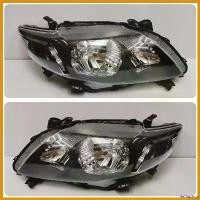 ราคา deflatshop ใช้งานได้ DEPO ไฟหน้า โคมดำ TOYOTA ALTIS 2008 2009 2010 (1คู่) Car รถจักร มอเตอร์ไซค์ Motorcycle (1730382157936232566)