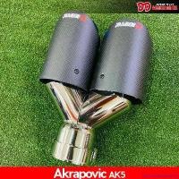 ราคา EpicureanEnclave2587 แบบพกพา ปลายท่อรถยนต์แบบคู่ Akrapovic ลายแคฟล่า AK5 มอเตอร์ไซค์ Motorcycle ชาม เรียง เม็ด (1730872499545344553)