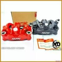 ราคา stepfashop คุณภาพรับประกันได้ ปั้ม Nissin 4pot (สีดำ เป็นปั้ม CBR650R) (สีแดง เป็นปั้ม CB150R) มอเตอร์ไซค์ Motorcycle (1730584631417997440)