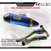 ราคา ท่อMOTO-X สำหรับรถCRF300L/300Rally Full Titanium (สินค้าพร้อมส่ง) ไทเทเนียมทั้งชุด Motorcycle มอเตอร์ไซค์ (1731062444669241985)