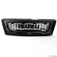 ราคา คุณภาพรับประกันได้ กระจังหน้า พลาสติก ABS อย่างดี ไฟสีขาว โลโก้ดำ รุ่น อีซูซุ ดีแม็กซ์ ISUZU D-MAX DMAX ปี 2015 - 2019 สีดำด้าน 1 ชิ้น รถยนต์ Auto มอเตอร์ไซค์ กันชน (1731661766823742143)