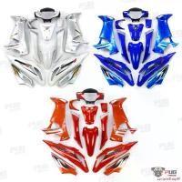 ราคา แบบพกพา PUGParts ชุดสีเวฟ125i ไฟเลี้ยวบังลม (ชุด14ชิ้น) ชุดสี 125 บังลม ชุดสีเวฟ 125i บังลม ชุดสีบังลม มอเตอร์ไซค์ Motorcycle Sticker สติกเกอร์ (1731738624297831156)