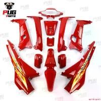 ราคา ปัจจุบัน PUGParts ชุดสีWave100 ตัวเก่า (ชุด13ชิ้น) สีแดงสด เวฟ100/110 ตัวเก่า ไฟตาคู่/ไฟตาเดียว ชุดสีเวฟ 100 ตัวเก่า ชุดสีเวฟ100 สติกเกอร์ มอเตอร์ไซค์ Motorcycle Sticker ท ี ่ (1731738934053931028)