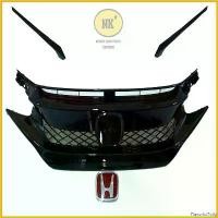 ราคา FlavorfulFolly ใช้งานได้ กระจังหน้า ฮอนด้า ซีวิค FC 16'-18' ดำเงา ลาย Type R (พร้อมคิ้วไฟหน้า) / Honda Civic FC Type R 16'-18' รถยนต์ Auto มอเตอร์ไซค์ สปริง ทอร์ค เบาะ เชง (1730828576157042917)