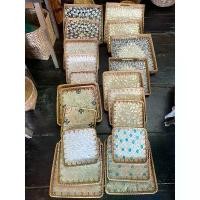 ราคา ถาดขนมทรงสี่เหลี่ยม ฝังมุก ลายเปลือกหอย เสริฟอาหาร รองชุดชา กาแฟ (1730177527741975130)