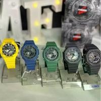 ราคา นาฬิกาข้อมือ Casio G-shock อะนาล็อก-ดิจิตอล ซีรีส์ 2100 Tough Solar รุ่น GA-B2100 (1729617761021692825)