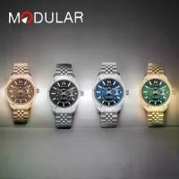 ราคา นาฬิกาข้อมือ MODULAR SKY ranger รุ่น MD24NC-01D เลสแพร กรอบหยัก (1732099645681535319)