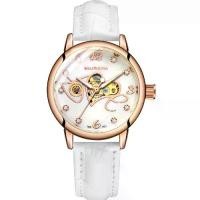 ราคา นาฬิกาผู้หญิง รูปหัวใจ กลวง อัตโนมัติ นาฬิกากลไก เข็มขัดตาข่ายทอ เหมาะสำหรับผู้หญิง นาฬิกาข้อมือ (1730943451362396947)