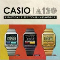 ราคา นาฬิกาข้อมือ CASIO วินเทจ ดีไซน์เรโทรใน รุ่น A120 ดิจิตอล ใหม่ล่าสุด (1729653429994556313)