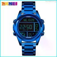 ราคา laura8shop SKMEI 1448 【สินค้าส่งจากไทย】ของแท้ 100% นาฬิกาข้อมือ ผู้หญิง ผู้ชาย นาฬิกาแฟชั่น จับเวลา ตั้งปลุกได้ ไฟ LED ส่องสว่าง Fashion Sport Watch สไตล์ Casual Bussiness SK-144 (1729722380132453092)
