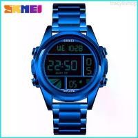 ราคา tracy6shop SKMEI 1448 【สินค้าส่งจากไทย】ของแท้ 100% นาฬิกาข้อมือ ผู้หญิง ผู้ชาย นาฬิกาแฟชั่น จับเวลา ตั้งปลุกได้ ไฟ LED ส่องสว่าง Fashion Sport Watch สไตล์ Casual Bussiness SK-144 (1729722364136229693)