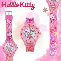 ราคา COD. นาฬิกาข้อมือ เด็กผู้หญิง คิตตี้(hello Kitty)❄️ มีไฟ+มีเสียง สายยางไส่ง่าย ทนทาน พร้อมส่งจากไทย (1731486744135107710)