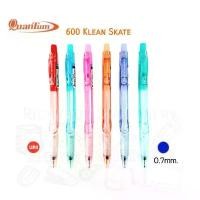 ราคา Quantum ปากกาลูกลื่น 0.7 มม. ควอนตั้ม 600 KLEAN SKATE (ยกกระปุก 50 ด้าม) สินค้าขายดี stamp ลิ้นชัก ใต้ โต๊ะ เครื่องเขียน น่ารัก ๆ กล่อง ใส่ พัสดุ หน้า บ้าน marker pen ี (1731611620925082239)