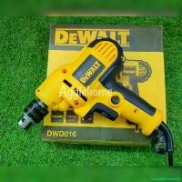 ราคา GourmetGrove123 แบบพกพา DEWALT สว่านไฟฟ้า รุ่น DWD016 3/8นิ้ว 10MM. 380วัตต์ 220V สว่าน เจาะไม้ เจาะเหล็ก ขนาดกะทัดรัด น้ำหนักเบา เครื่องมือช่าง งานเจาะ จัดส่ง KERRY (1730864918801386473)
