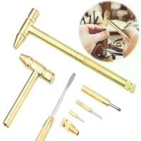 ราคา ค้อนยาง, ไขควงตอก, เครื่องมือช่าง, มินิและพกพา, เครื่องมือ DIY, ชุด 6 In 1 (1730608889176230461)