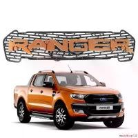 ราคา easilyShop130 ปัจจุบัน กระจังหน้ามีไฟ LED กระจังหน้า v.2 สี ส้ม สำหรับ ฟอร์ด Ford Ranger ปี 2015-2017 Car รถยนต์ รถจักร (1731628196285025190)