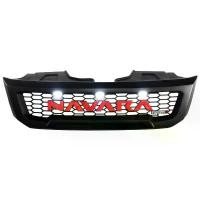 ราคา กระจังหน้า แต่ง นิสสัน นาวาร่า สีดำด้าน โลโก้ Navara พร้อมไฟกระจังสีขาว Nissan Navara NP300 2014-2019 รถยนต์ Auto (1731069348795353314)