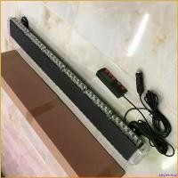 ราคา beglershop ปัจจุบัน หลอด LEDไฟไซเรน ไฟติดหลังคา มาใหม่ 90cm 6ท่อน 4หน้า มีข้าง 6W 12V -24Vพร้อมขาแม่เหล็ก แดง-สีขาว-น้ำเงิน Car รถยนต์ รถจักร หลอดไฟ (1730814171354269709)