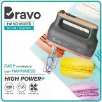 ราคา BRAVO HAND MIXER BHM-500 เครื่องผสมอาหารมือถือ เครื่องตีไข่ เครื่องตีแป้ง เครื่องตีวิปครีม เตา ขนมครก ไฟฟ้า ทอด โดนัท เครื่องหยอดขนมครกด้านใน โดนัทจิ๋ว แข ทํา น้ําแข็ง cho (1731471036159657600)