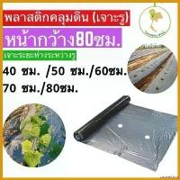ราคา unswelshop ใช้งานได้ พลาสติกคลุมดิน พลาสติกเงินดำ เจาะรูเดี่ยว/รูคู่พลาสติกคลุมแปลง หน้ากว้าง80cm. ยาว400หลา(360เมตร) เจาะรู เครื่อง ตัดหญ้า ไฟฟ้า 50000 w เครื่องตัดหญ้า 2 จั (1730748276804323557)