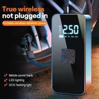 ราคา ปั๊มลมติดรถยนต์ ไฟฟ้า ขนาดเล็ก แบบพกพา ไร้สาย ปั๊มลมขนาดเล็ก เหมาะสำหรับรถยนต์ (1731456197077732284)