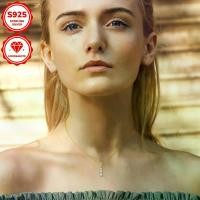 ราคา สร้อยคอจี้ Moissanite น้ำหนัก 2.91G, 1 ชิ้น, ขนาด 4mm+3.5mm+3mm, 0.6 Karat สำหรับแต่ละชิ้น, 1 ชิ้น, สร้อยคอ Moissanite, สร้อยคอเงินแท้, สร้อยคอจี้สไตล์ผู้หญิง (1732285758032546792)