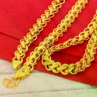 ราคา สร้อยคอไทย, ทองทรายเวียดนาม, สำหรับผู้ชาย, โซ่กระดูกมังกร, ขนาด 12mm สร้อยคอ บิด ตรา ม้า (1732261758067312943)