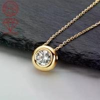 ราคา สร้อยคอ Moissanite, สร้อยคอฟองกลม 6.5 มม., สร้อยคอเงินแท้ 925, สร้อยคอจี้แฟชั่นสตรีคลาสสิกและอเนกประสงค์, น้ำหนักเงิน 3.44 กรัม, กะรัตรวม 1.0 กะรัต, 1 ชิ้นต่อน้ำหนักเงิน ส ร ้ (1731645927946159310)