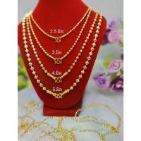 ราคา สร้อยคอ สร้อยคอ 2 กษัตริย์ เม็ดมะยม necklace สร้อยคอโซ่ (1731242725234936165)