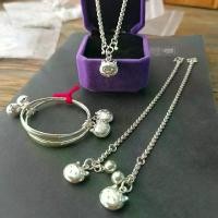 ราคา ทั้งชุดกำไลข้อเท้า+สร้อยข้อมือ+สร้อยคอ แมวม่อนกับแมวคิด (1729515431686998068)