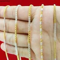 ราคา สร้อยคอ2กษัตริย์ เกรดคุณภาพ ยาว20นิ้ว สร้อยคอทอง2สลึง ทองโคลนนิ่งเหมือนแท้ 0221 (1731363826250647089)