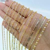 ราคา สร้อยคอ2กษัตริย์งานพรีเมียม สร้อยคอทอง2สลึง ยาว18.20นิ้ว สร้อยคอทองชุบมี12แบบ 076 (1731335656795768727)