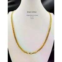 ราคา สร้อยคอ ลายเลส สร้อยคอ อิตาลีหุ้มผิว 18k (1731965406373185686)
