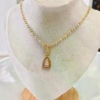 ราคา สร้อยคอ2กษัตลายเม็ดมะยม2.5มิลเทียบนน.2สล.พร้อมจี้พระ (1731469154337065410)