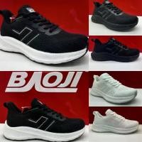 ราคา [New 12/2024][รองเท้าวิ่ง] BAOJI บาโอจิ รองเท้าผ้าใบ bj1122 (1732332237921421410)