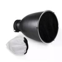 ราคา จานบิวตี้ 11.6 นิ้ว พร้อมโพรโพโทโร่ เมาท์ เทเลซูม สะท้อนแสง ไดรฟ์ โคมไฟ โป๊ะ พร้อมตะแกรงรังผึ้ง 60° และถุงมือไดรฟ์ สำหรับเมาท์โพรโพโต โคมไฟแฟลชสตูดิโอ แฟลชไลท์ สปีดไลท์ สีขาว (1731684462824425612)