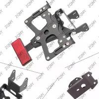 ราคา ที่ยึดแพลนเนอร์ด้านหลัง, CNC, สำหรับรถจักรยานยนต์, กรอบแผ่นป้องกันฟัดจ์, โคมไฟ LED, สำหรับ HONDA CB650F, CB 650F, ปี 2014, 2015, 2016, 2017, 2018 (1731197399204268919)