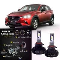 ราคา ชุดไฟหน้า, 2 ชิ้น, ไฟ LED สีขาว 6000K S1, โคมไฟ NW, สำหรับ Mazda CX-3 (DK) 2015-2023, อุปกรณ์เสริม (ไฟหน้า) (1731476328665285896)