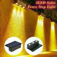ราคา Vimite โคมไฟ 3LED โคมไฟติดผนังโซล่าเซลล์ ไฟส่องบันได ไฟส่องสวน ไฟเหนี่ยวนำอัตโนมัติ กันน้ำ สำหรับสวน ไฟ รั้ว โซล่าเซลล์ โคมไฟ ติด เสา หน้า บ้าน ไฟ กิ่ง หน้า บ้านสวย ๆ ไฟ รั้ว (1732243937619512152)