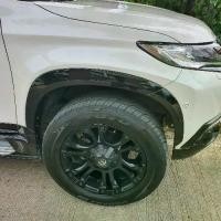 ราคา คิ้วล้อ คิ้วล้อรถยนต์ mitsubishi pajero sport ดำเงา 3 นิ้วเรียบ ใส่ปี 2015 2016 2017 2018 (1731896438072969945)