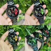 ราคา ใหม่ นาฬิกา รุ่น T37 นาฬิกาข้อมือผู้ชาย หน้าปัดล้อแม็ก สแตนเลส นาฬิกาสควอช Sport Racing Limited กันน้ำ ของแท้ (1730312286138763799)