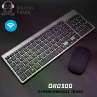 ราคา [จัดส่งทันที] Digital Panda ชุดเมาส์ คีย์บอร์ด ไร้สาย (สีขาว/สีดํา) แป้นพิมพ์ไทยอังกฤษ Wireless EN/TH English and Thai Layout PC keyboard ULTRA THIN 2.4G Wireless bo SET Keyboard + Mouse Office bo (17