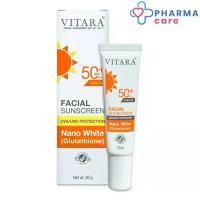 ราคา VITARA Facial sunscreen SPF50+ PA++ 20 G ครีมกันแดด [PC] (1731636230059754700)