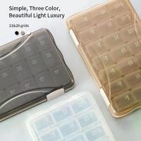 ราคา กล่องใส่ยารายสัปดาห์ ขนาดใหญ่ มี 21/28 กริด กล่องใส่ยารายวัน ภาชนะใส่ยา ที่เก็บวิตามิน/อาหารเสริม (1731256753880073931)