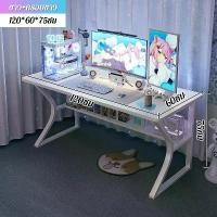 ราคา [120/140cm] เกมสำนักงานโต๊ะคอมพิวเตอร์ขาเหล็กโต๊ะคอมพิวเตอร์ โ ต ๊ ะ ข ้ า ง เ ต ี ย ง โต๊ะ ขา ตั้ง ทีวี มี ล้อเลื่อน วางทีวี มินิมอล เก็บ กระเป๋า (1731231981676233881)