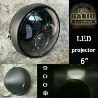 ราคา ไฟหน้าแต่ง LED ลูกแก้ว ทรงกลม ขนาด 6 นิ้ว เหมาะสำหรับมอเตอร์ไซค์สไตล์ วินเทจ คลาสสิค คาเฟ่ เรโทร บอบเบอร์ HD อื่นๆ Motorcycle ไฟเลี้ยว รถ โซนิค บูม สวิตไฟ ผ่าหมาก บล็อก หัวเ (1731297951349639899)