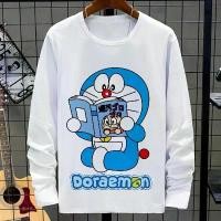 ราคา Doraemon เสื้อยืดแขนยาว ฤดูใบไม้ร่วงและฤดูหนาว มาใหม่ ดีไซน์น่ารัก สีฟ้าจมูกโต ป๊อกกี้แวน เสื้อชั้นฐาน ทรงหลวม คอกลม เหมาะสำหรับผู้ชายและผู้หญิง แฟชั่น (1730945613640337903)