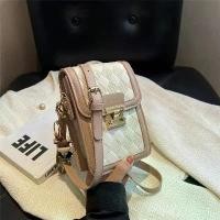 ราคา กระเป๋าโทรศัพท์มือถือ ทรงสี่เหลี่ยมขนมเปียกปูน มีพื้นผิว สำหรับผู้หญิง แฟชั่นฤดูใบไม้ผลิใหม่ กระเป๋า Messenger สีตัดกัน Niche กระเป๋าใบเล็กอินเทรนด์ beach bag ipad bag กระเป๋า (1731672035725969368)