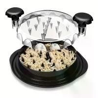 ราคา เครื่องบดเนื้อใส, เครื่องมือหั่นชีสเนื้อไก่อาหารแบบแมนนวล, อุปกรณ์ครัว, เครื่องบดเนื้อแบบพกพา, สำหรับใช้ประจำวัน, เครื่องครัว, 1 ชิ้น บด กระเทียม รอง กัน เลอะ เตาแก๊ส ใน (1731392951107159974)