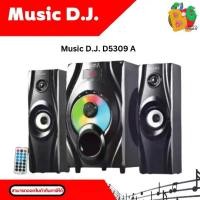 ราคา ลำโพง Music D.J D-5309 Bluetooth /USB/FM ลำโพงบลูทูธ MUSIC D.J. รุ่น D-5309A (1731401108043958386)